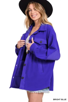 Basic Fleece Shacket