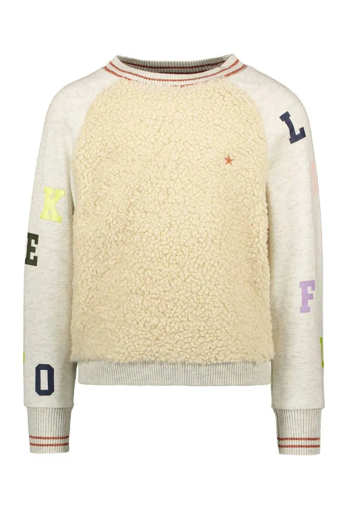 Ecru Teddy Sweatshirt