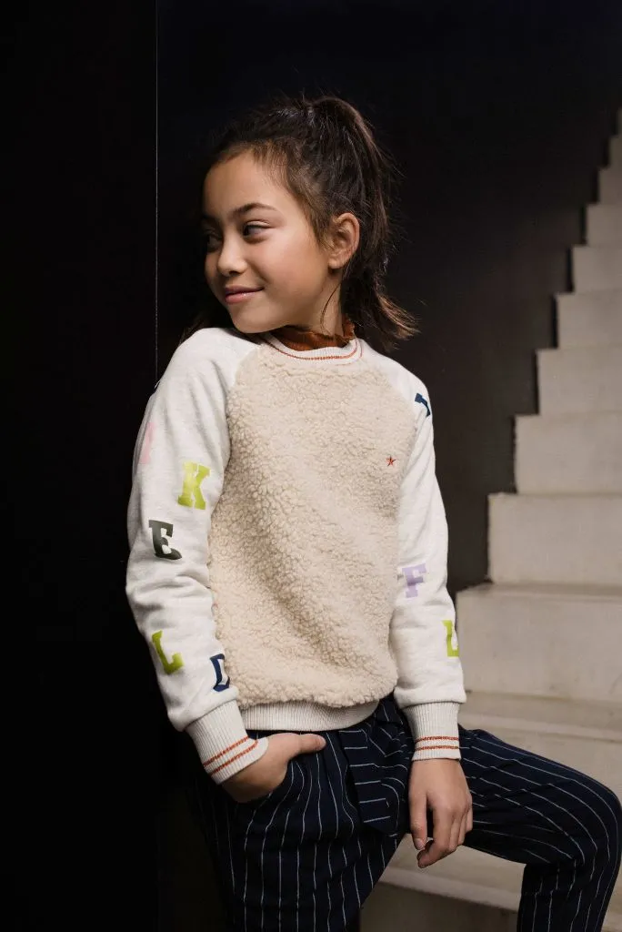 Ecru Teddy Sweatshirt