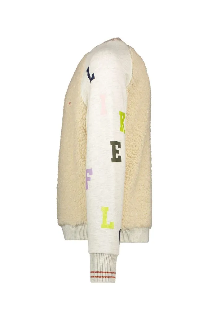 Ecru Teddy Sweatshirt