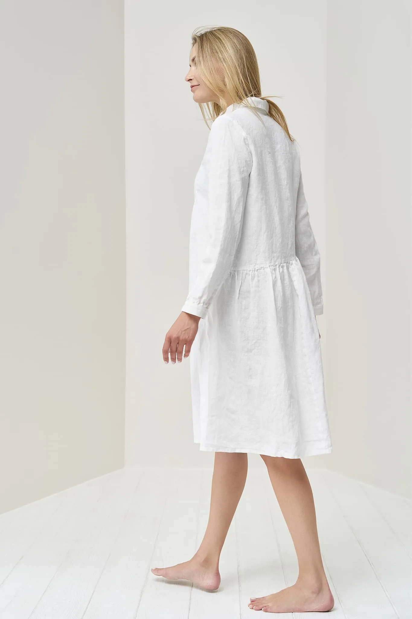 Long sleeves linen dress Magi