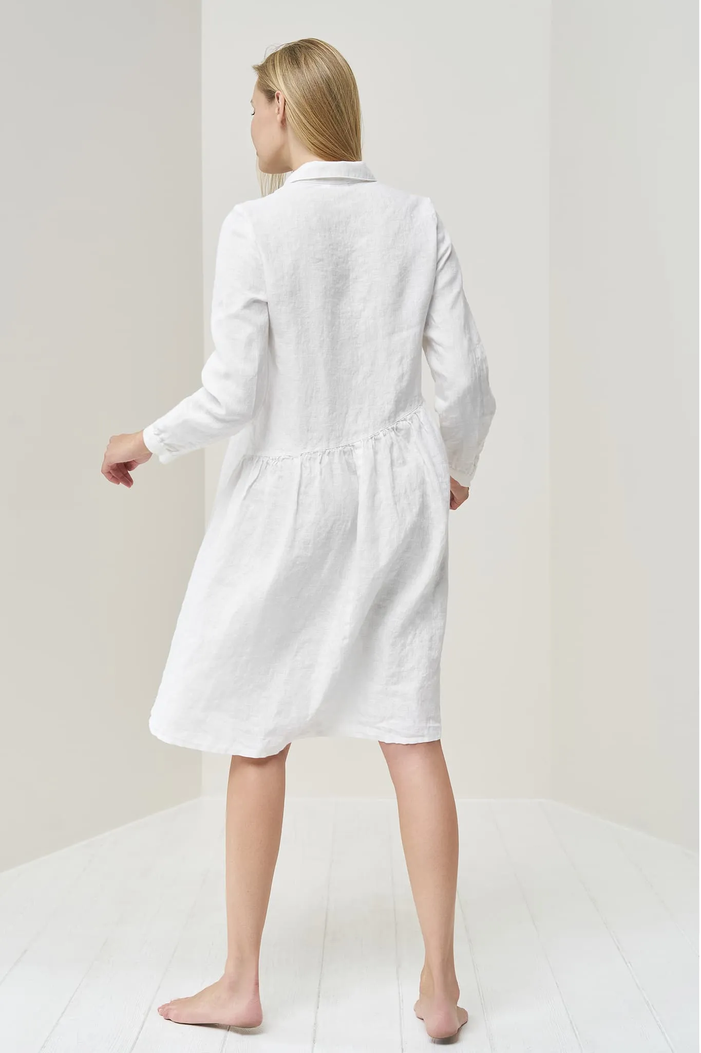 Long sleeves linen dress Magi