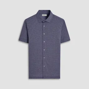 Milo Geometric Hexagon OoohCotton Short-Sleeve Shirt