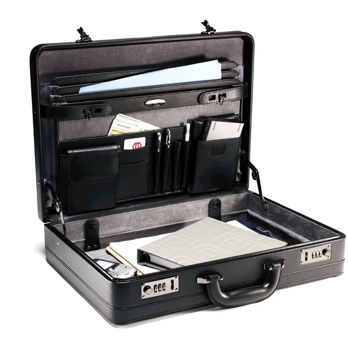 Samsonite Leather Business Cases Leather Attache