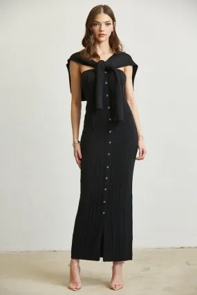 Sleeveless Knit Dress & Maxi Sweater Dress from Rose Paulino