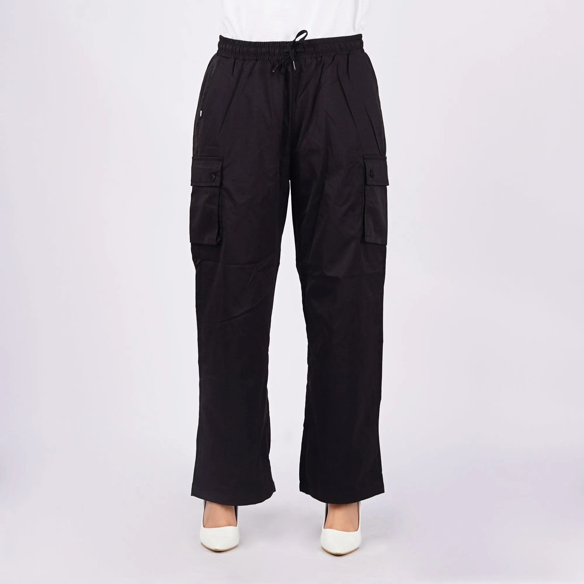 Stylistic Mr. Lee Ladies Basic Non-Denim Cargo Pants 162278 (Black)