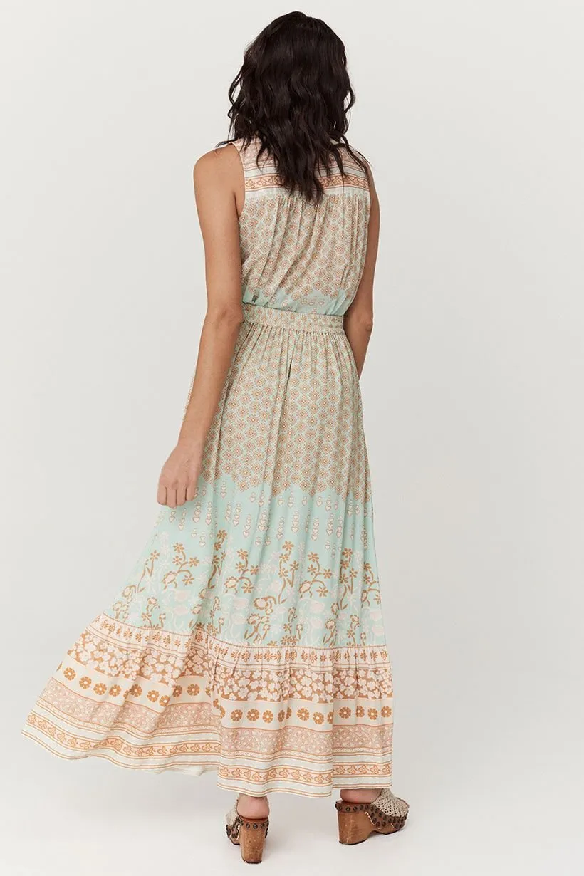 Sweet Nothings Maxi Skirt- Peppermint
